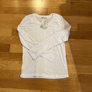 NWT Barefoot Dreams long sleeve burnout tee